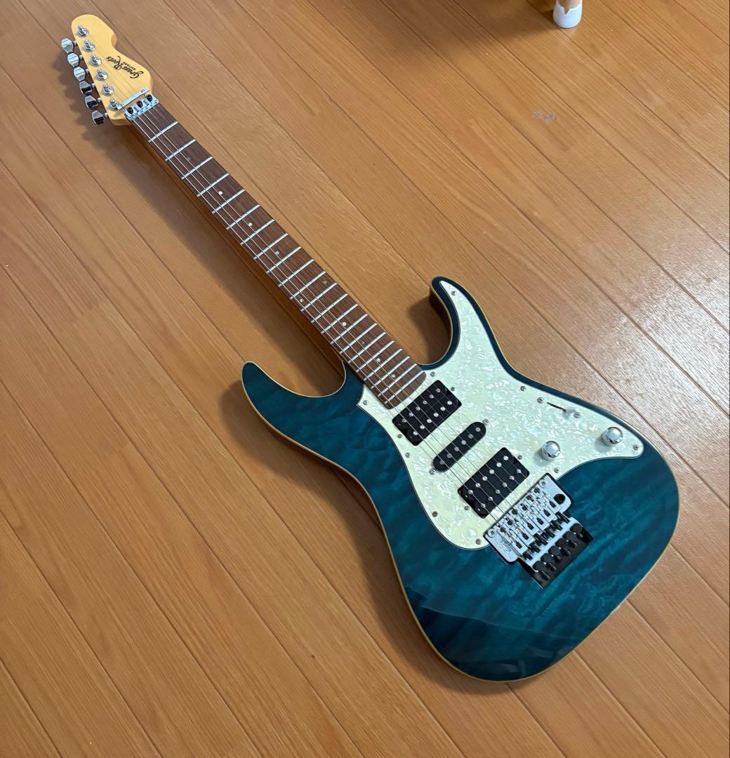 ストラト エレキギター GrassRoots G-SN-60M 【使用10日程