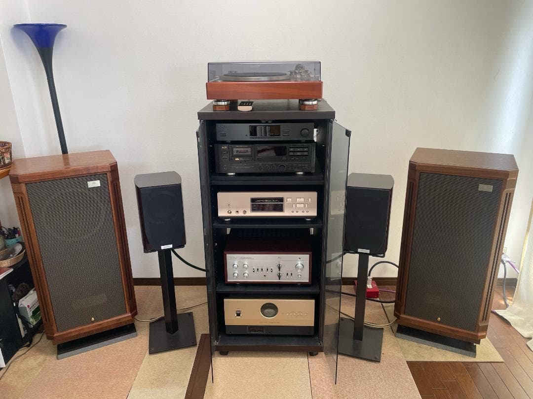 高級 天然黒御影石 山西黒　オーディオボード●420×390×20●2枚　ペア