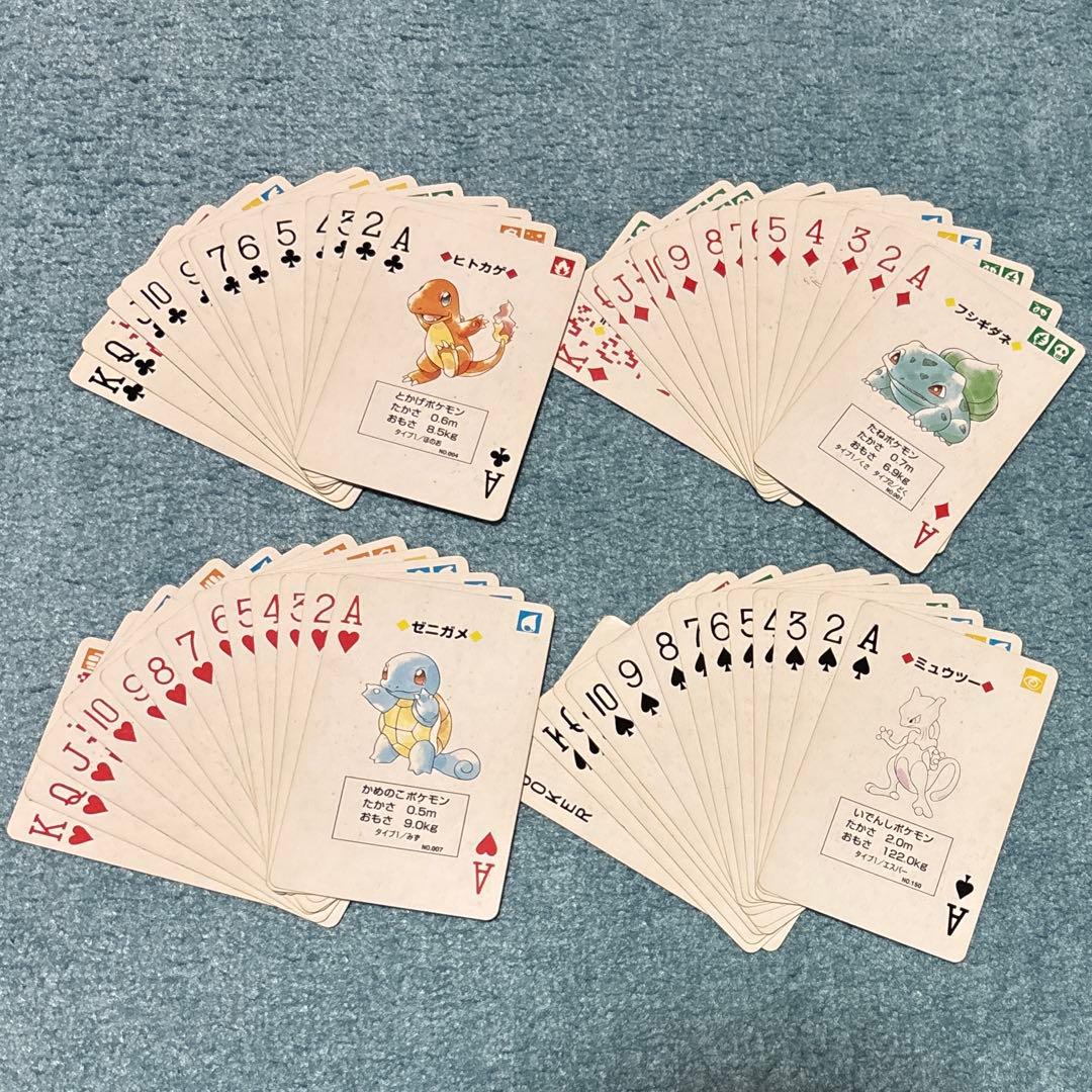 【希少】ポケットモンスター赤 トランプ Nintendo 1996 初代ポケモン