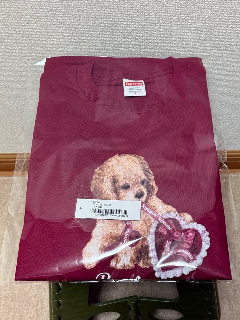新品　Supreme Dust Tee \"Cardinal\" Sサイズ