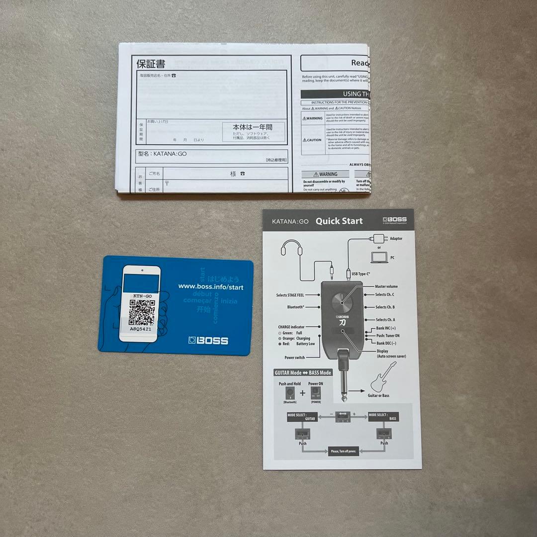 DTM・DAW BOSS KATANA:GO KTN-GO