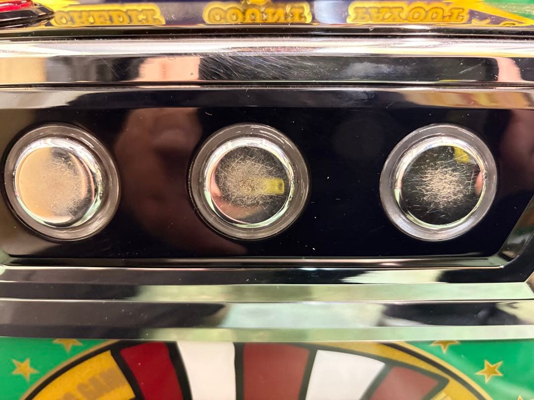 【送料込】アイムジャグラーEX-TP グリーンパネル パチスロ 実機 引取可④