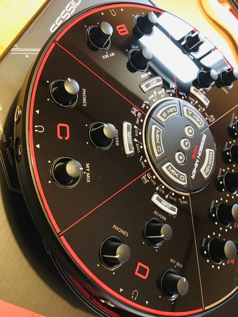 【極美品★元箱&付属品付】ローランド 宅録 Session Mixer HS-5