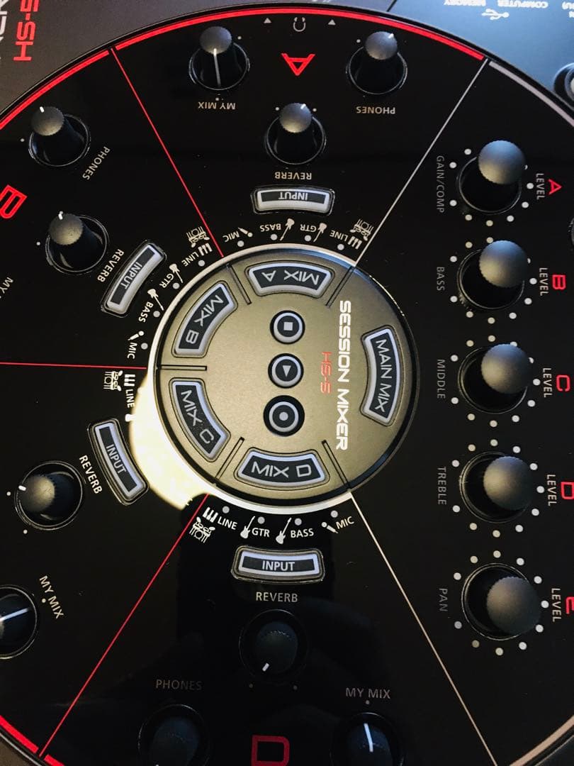 【極美品★元箱&付属品付】ローランド 宅録 Session Mixer HS-5