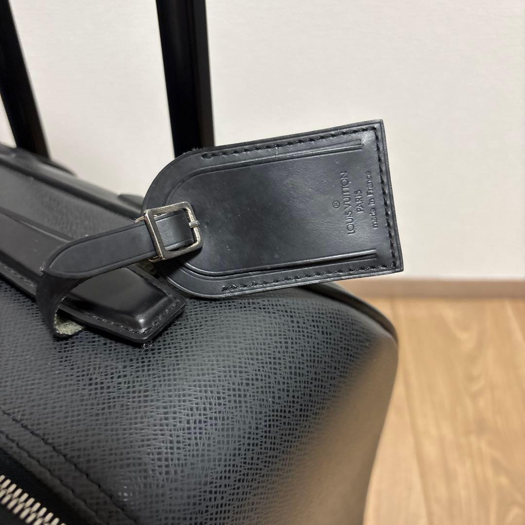 【ルイヴィトン】ぺガス45 タイガ スーツケース 皮革 黒 機内持ち込みサイズ