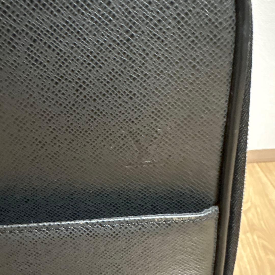 【ルイヴィトン】ぺガス45 タイガ スーツケース 皮革 黒 機内持ち込みサイズ