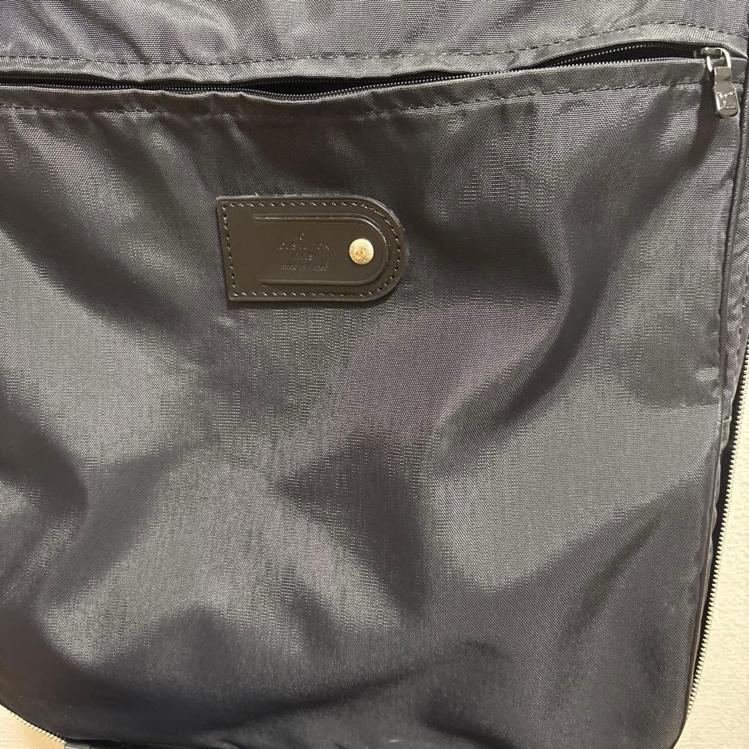 【ルイヴィトン】ぺガス45 タイガ スーツケース 皮革 黒 機内持ち込みサイズ