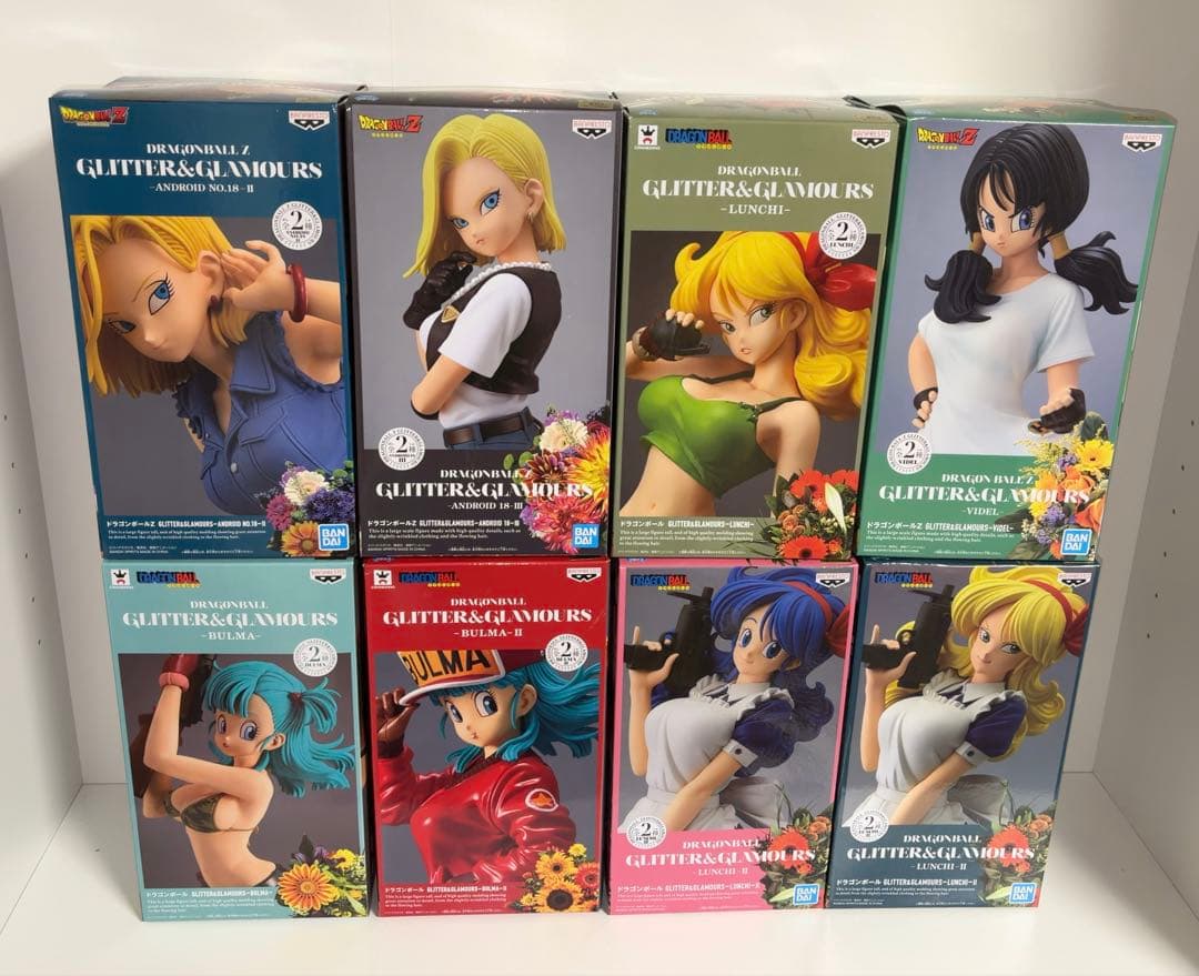 新品未開封 ドラゴンボール glitter&glamours 全8種セット