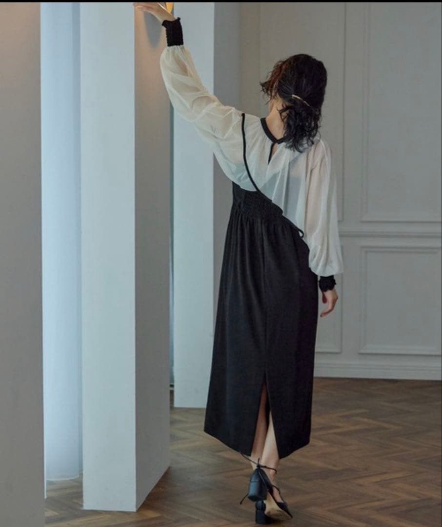 niana ニアナ ドレス チュールボレロIラインキャミワンピセットドレス