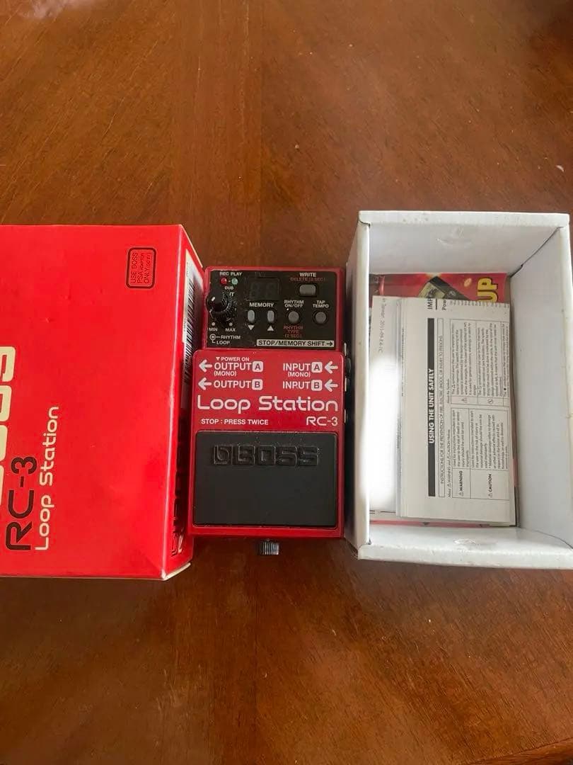 BOSS RC-3 Loop Station ACアダプター付き