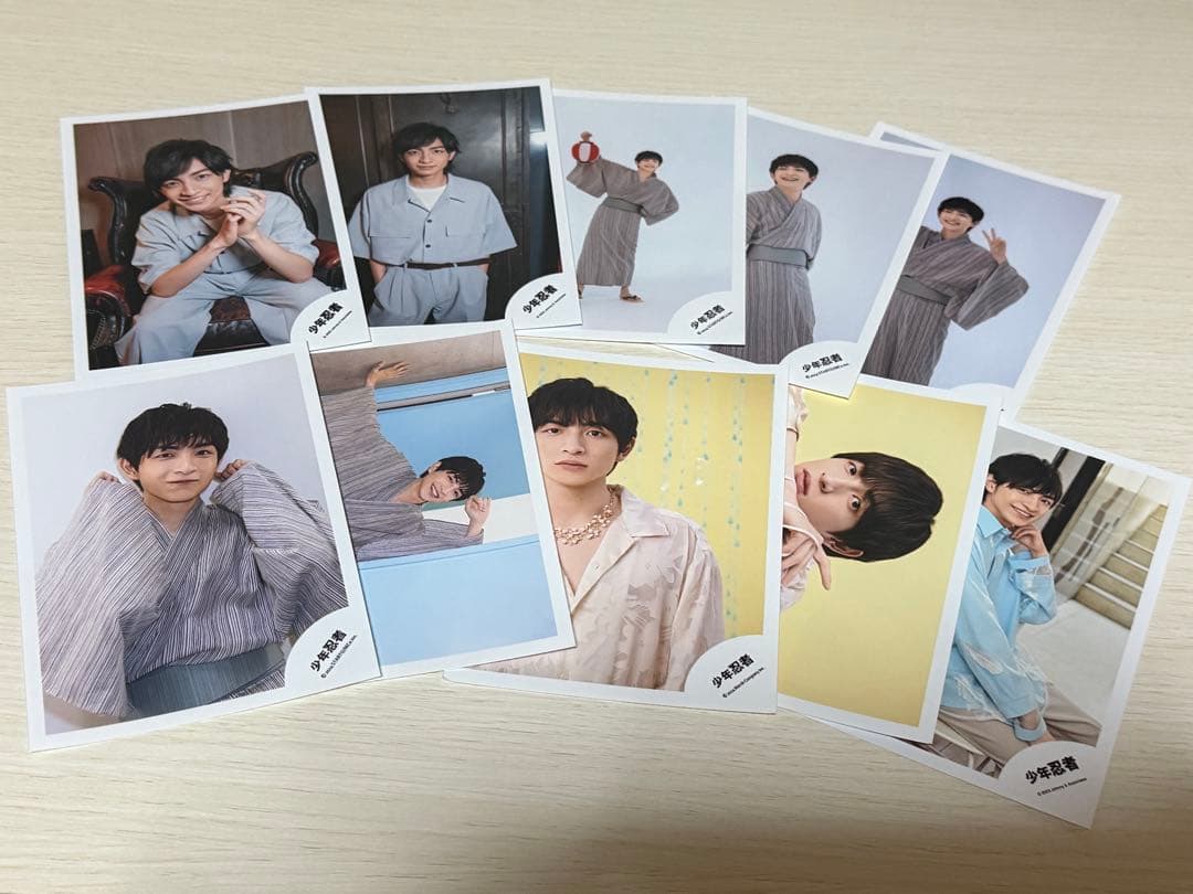 少年忍者 川﨑皇輝 川崎皇輝 ジュニア公式写真168枚セット