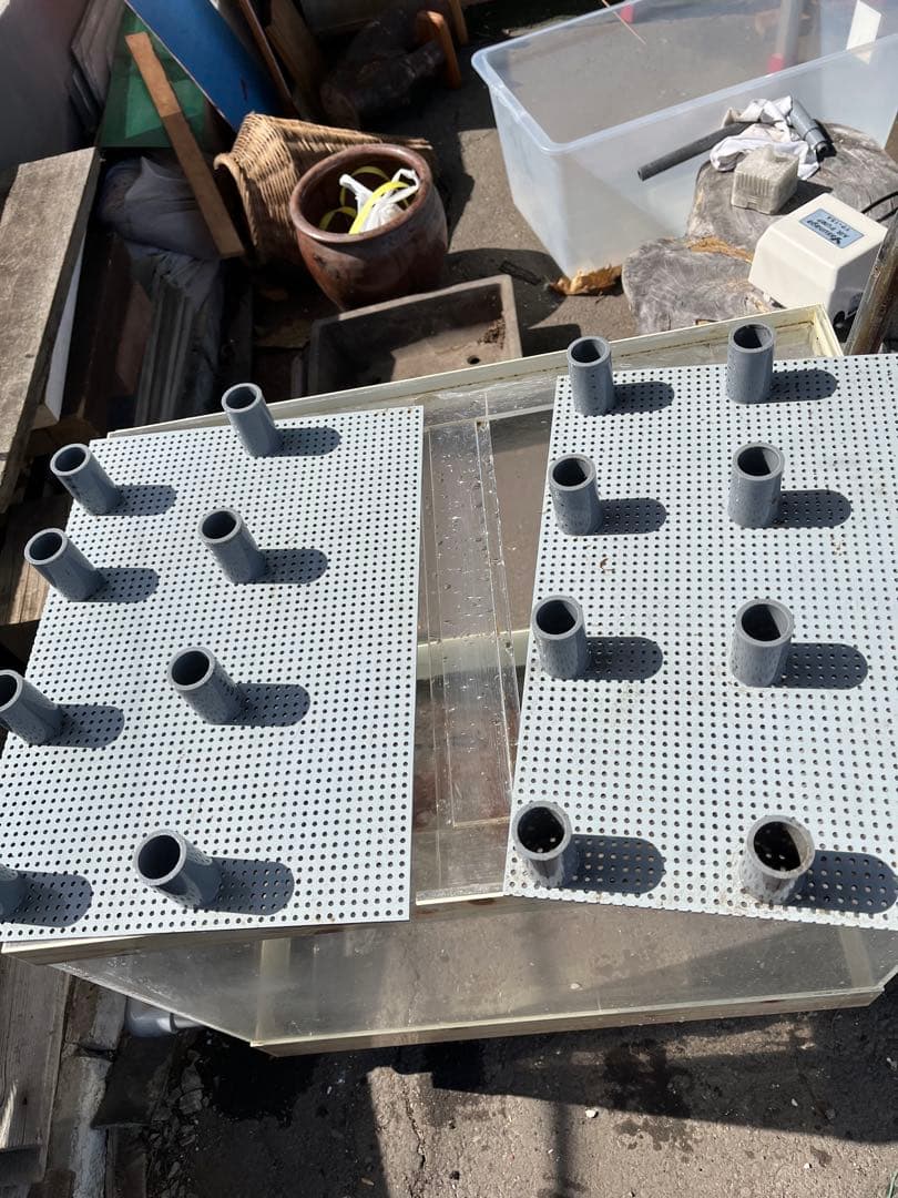 ゼンスイ活魚濾過層、ゼンスイ活魚水槽用濾過層、オーバーフロー濾過層、スノコ付