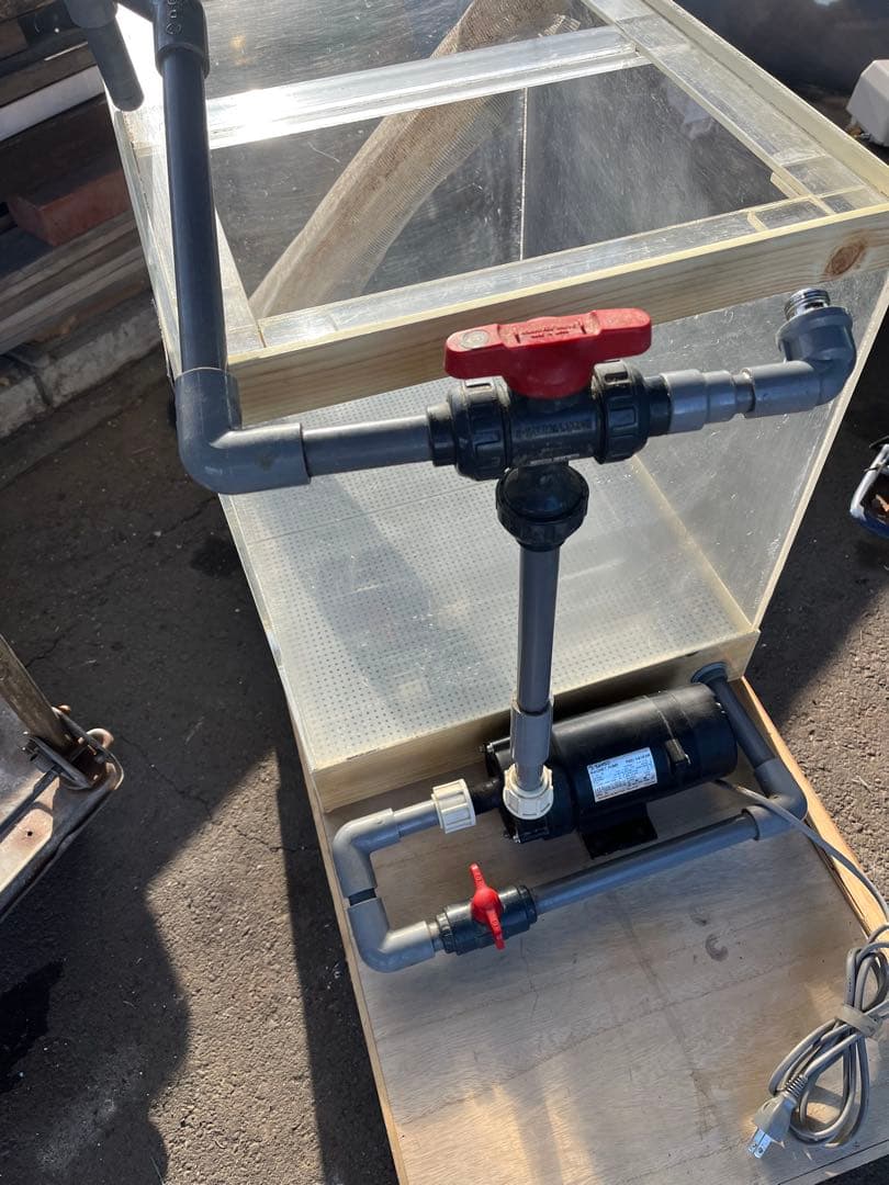 ゼンスイ活魚濾過層、ゼンスイ活魚水槽用濾過層、オーバーフロー濾過層、スノコ付