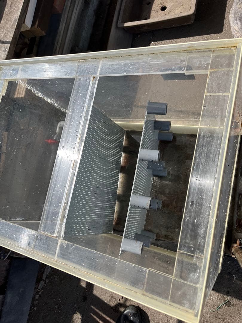 ゼンスイ活魚濾過層、ゼンスイ活魚水槽用濾過層、オーバーフロー濾過層、スノコ付