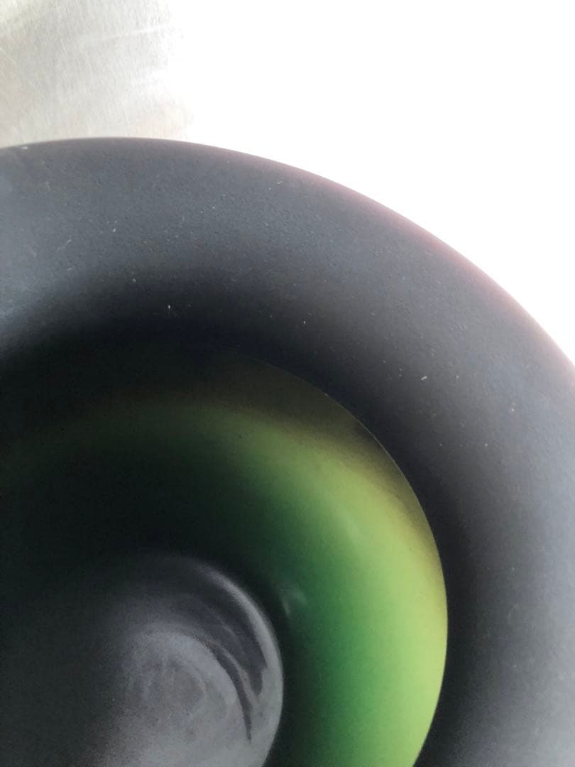 ●骨董品●￼壺●花器●ガラス●河口馬次郎作