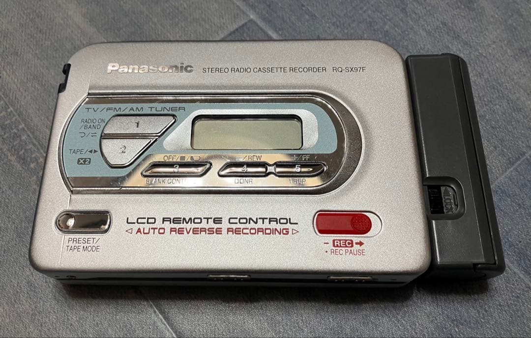 N3388 RQ-SX97F-S カセットレコーダー　ジャンク