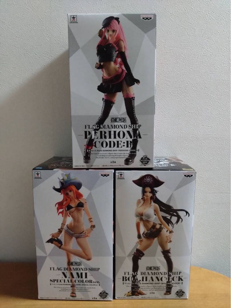 ksk FLAG DIAMOND SHIP ナミ ハンコック ペローナ