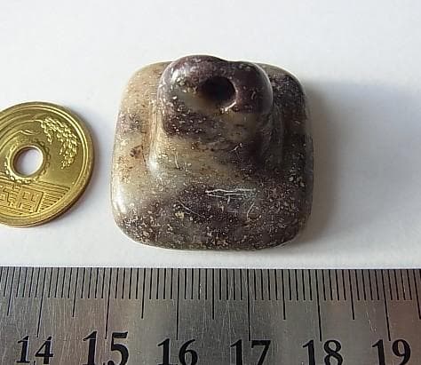 ★W0201★古代石 (231) 古代　印章石　ジャスパー　西アジア　中近東