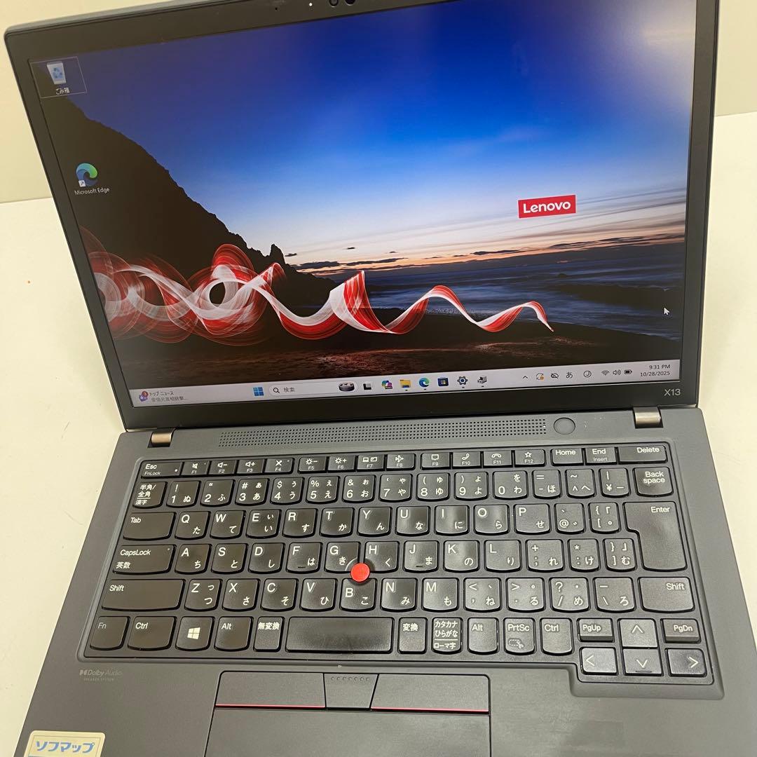 #383 レノボThinkpad X13 Gen 2 i5-1145G7 16G