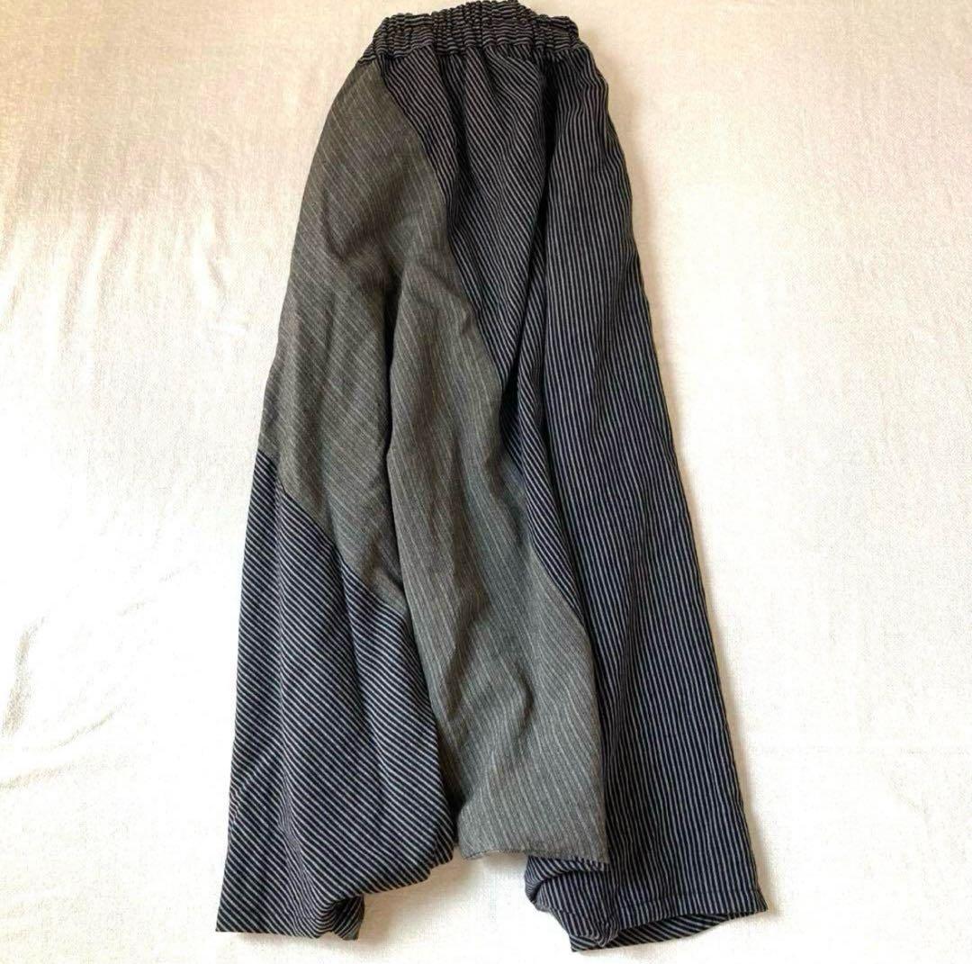 SOUSOU 富士　暖かウール100% サルエルパンツ　L 男女兼用　最終値下げ