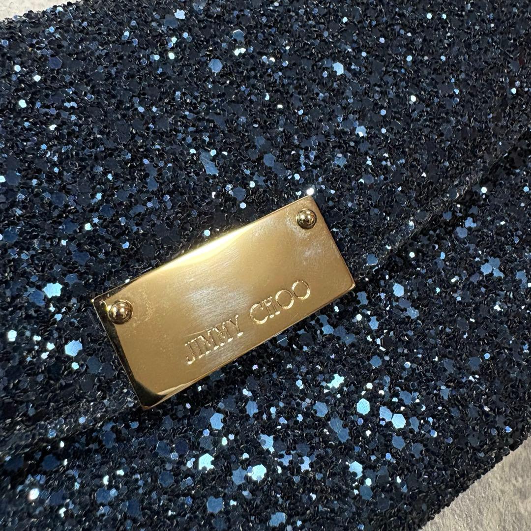 ⭐︎JIMMY CHOO⭐︎ 2way スパンコール クラッチバッグ　ワンショルダー
