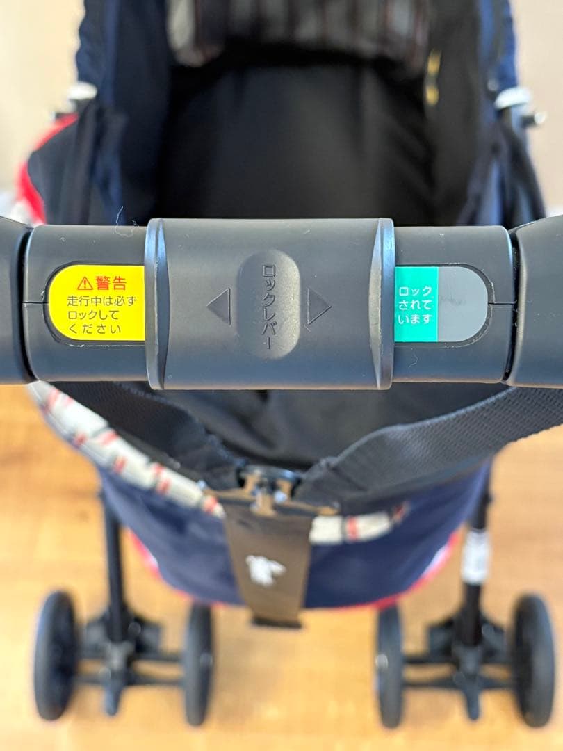 【美品/肩ベルト・取扱い説明書】コムペット ミリミリライトαEGロング ネイビー