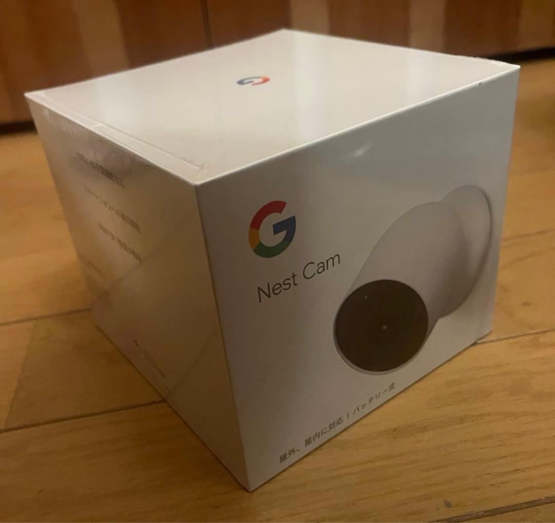 未開封新品 Google Nest Cam 屋内/屋外対応 防犯カメラ