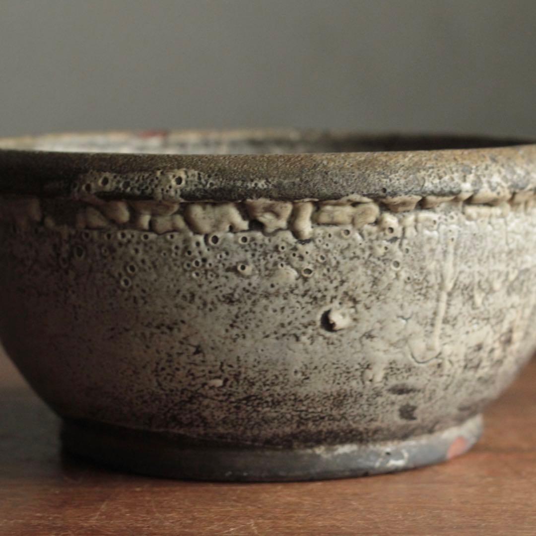 松代焼 失透釉 捏ね鉢 古美術 古道具 アンティーク 民芸