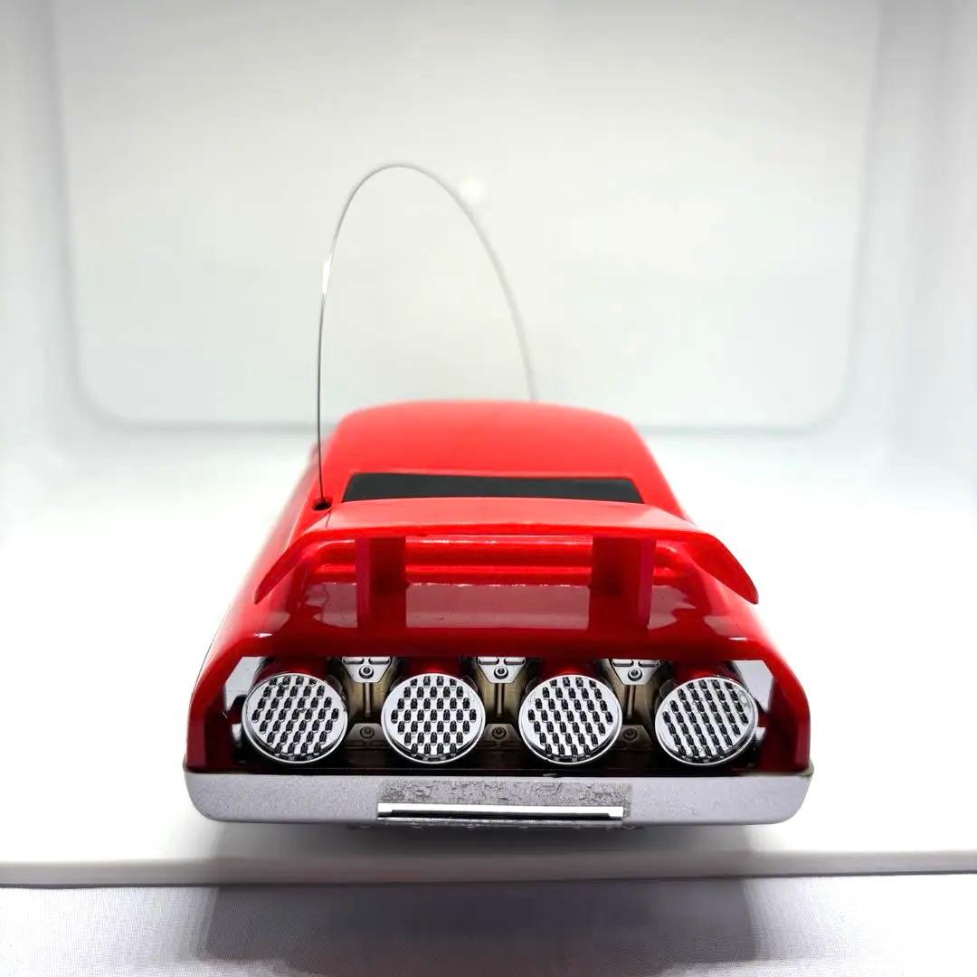 高速戦隊ターボレンジャー レッドターボマシン ラジコン ポピー 1989年当時物