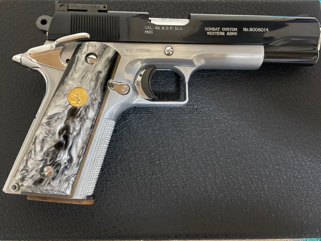 ＊ 極上美品 ＊ WA製ガバメント キャップ火薬ブローバックモデルガン