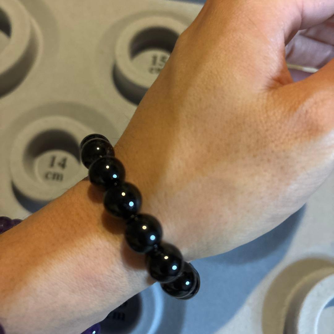 モリオンみたい！黒トルマリン！綺麗！