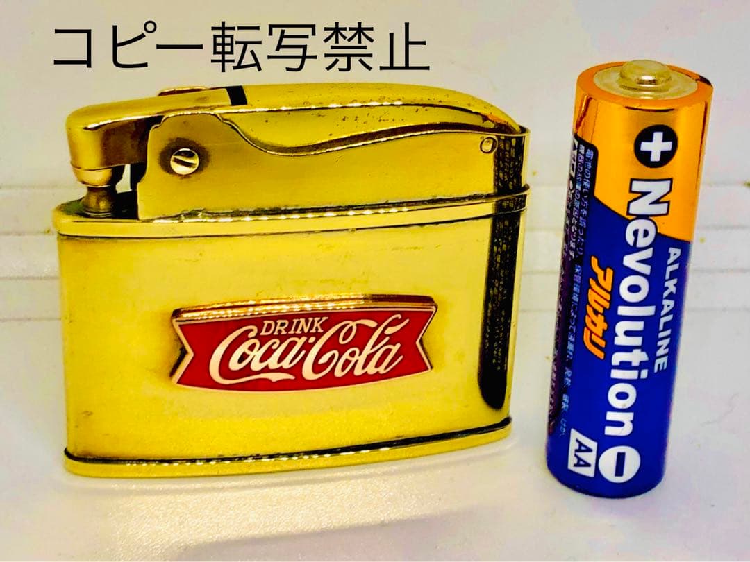 激レア！コカコーラ☆エナメル七宝ビンテージ未使用デッドストック＊フィッシュテール