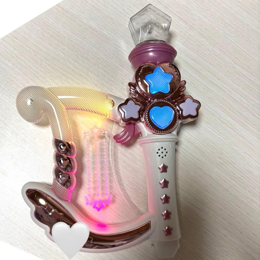 【美品・プニコン欠品】アイドルタイムプリパラ ゆい マイク&ハープセット DX