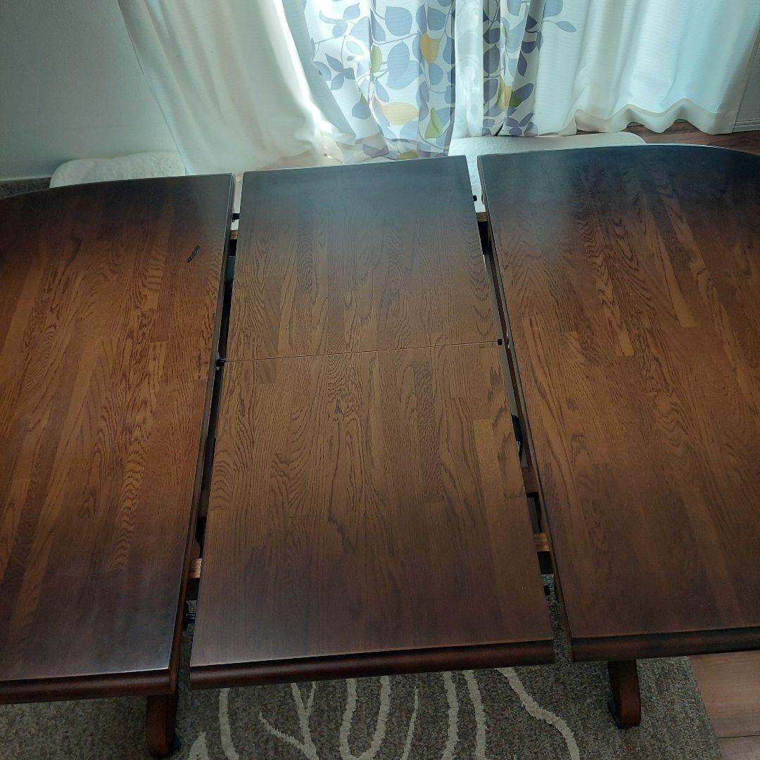 飛騨産業 キツツキ エクステンション ダイニングテーブル 拡張 伸縮テーブル