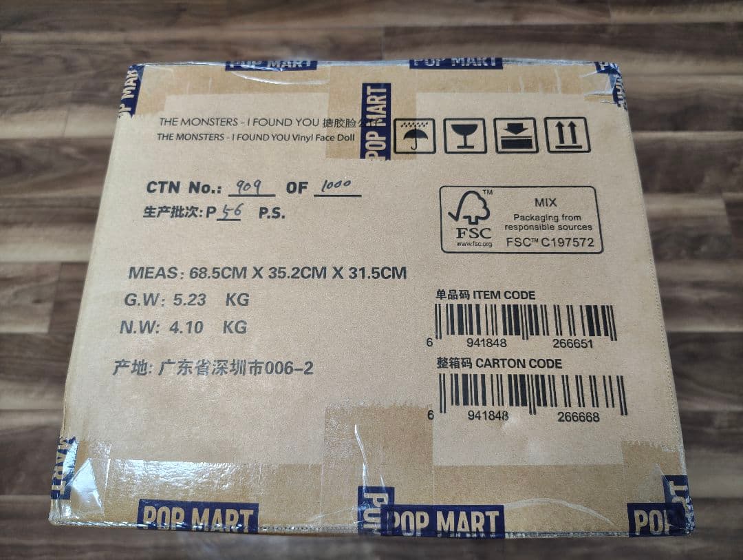 箱未開封正規品 ラブブ labubu I FOUND YOU ZIMOMO