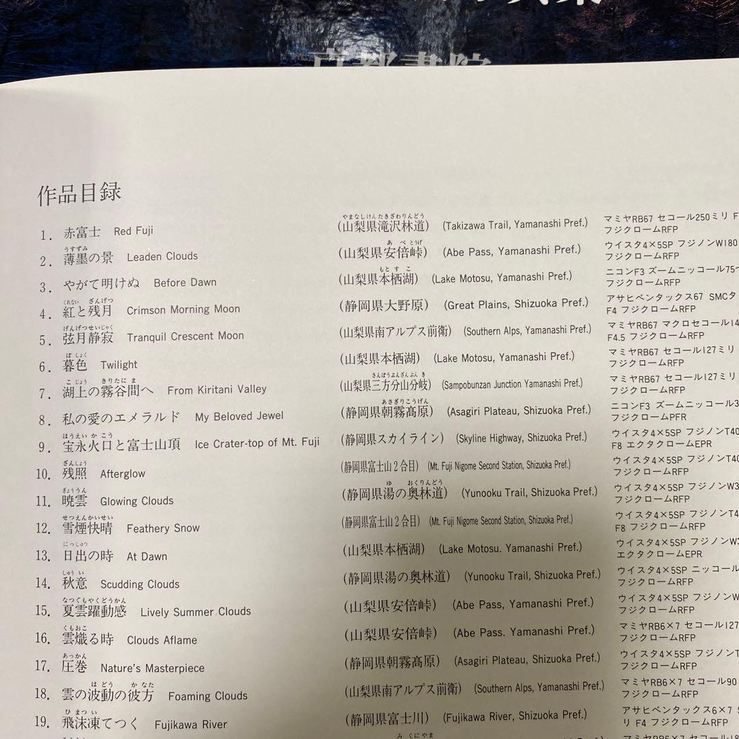 伊志井桃雲写真集　富士山　京都書院発行