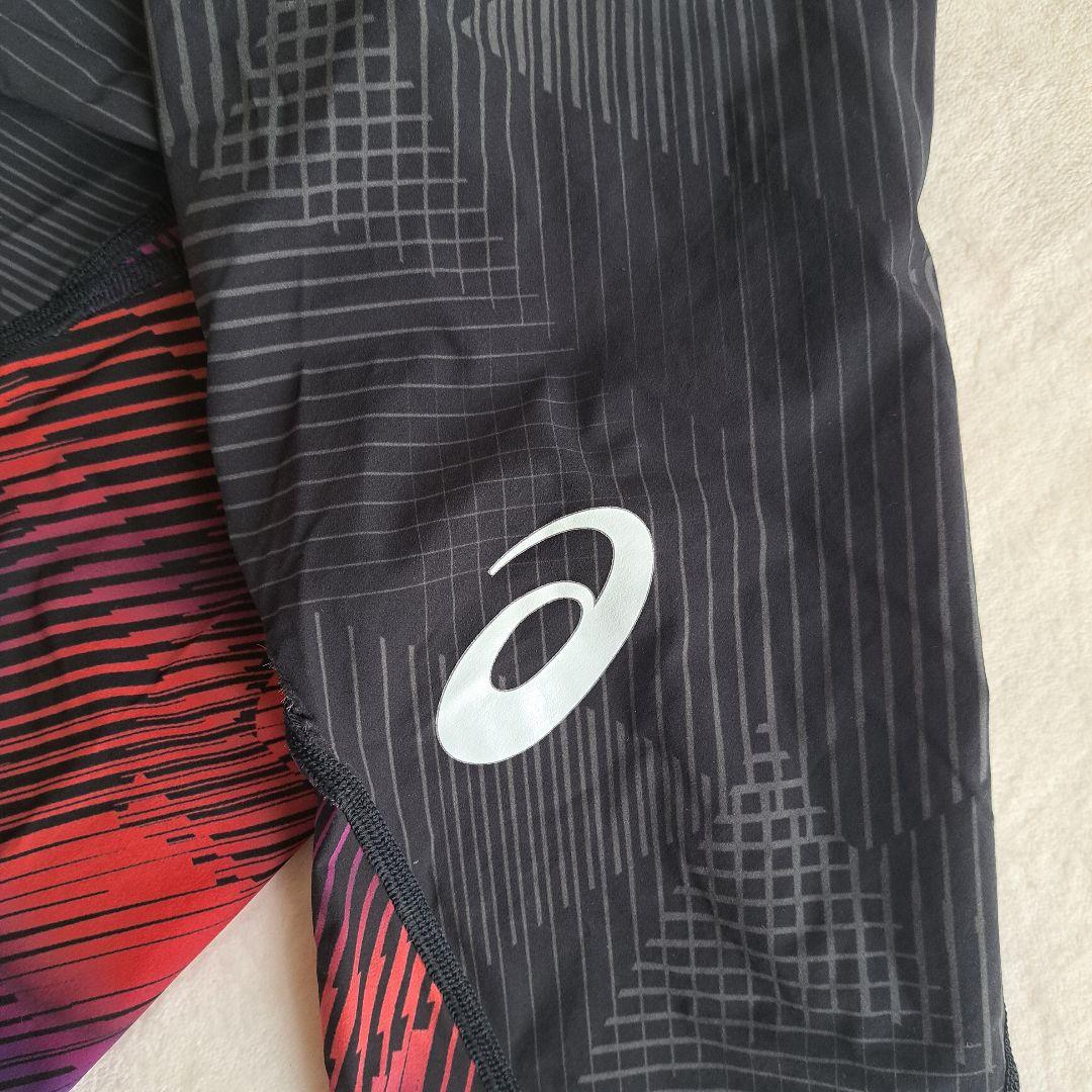 【M】高速水着　メンズスパッツ　アシックス　2161A206　布帛