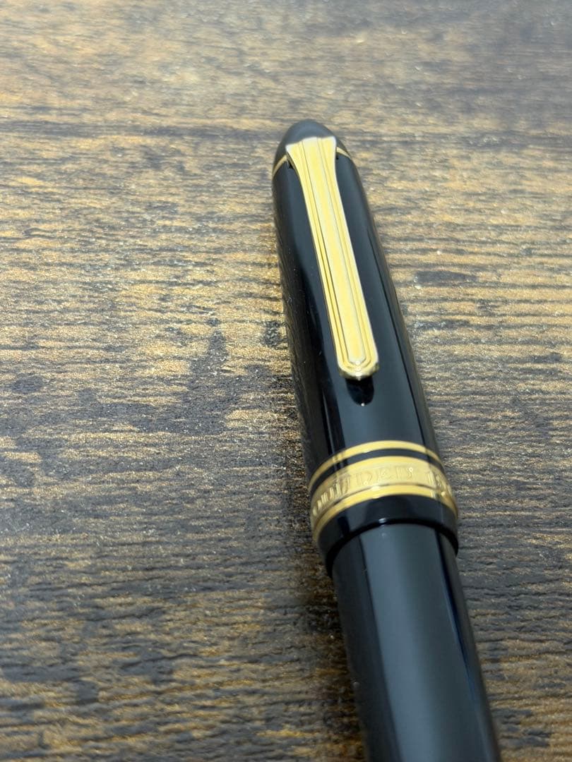 筆記確認&洗浄済　旧ニブ　21金　ゴールド　セーラー　万年筆　中細字