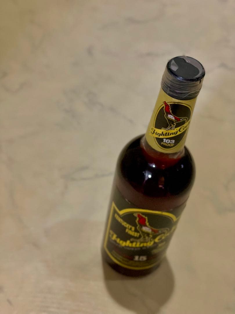 ファイティングコック 15年 ケンタッキー バーボン オールドボトル ウイスキー