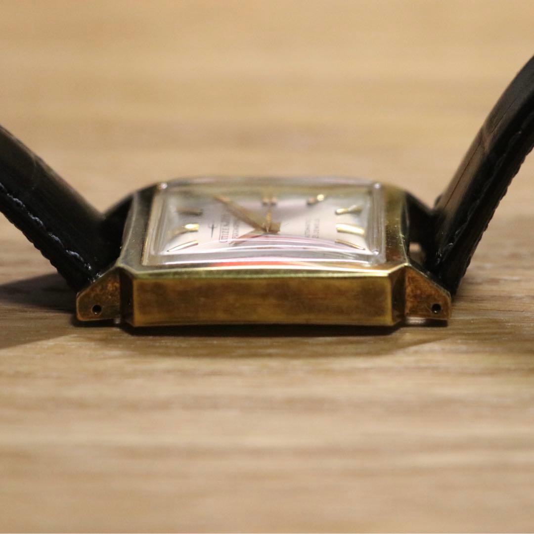 【CITIZEN】ジェット　パラウォーター　角型　21石