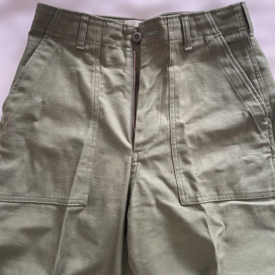 THE SHINZONE ワークパンツ オリーブグリーン