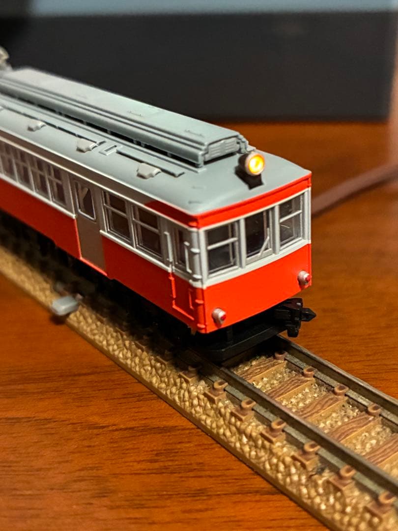 NT44 箱根登山鉄道モハ2形 (2輌セット)モデモ　ライト点灯動力動作確認済