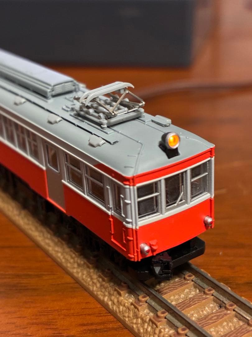 NT44 箱根登山鉄道モハ2形 (2輌セット)モデモ　ライト点灯動力動作確認済
