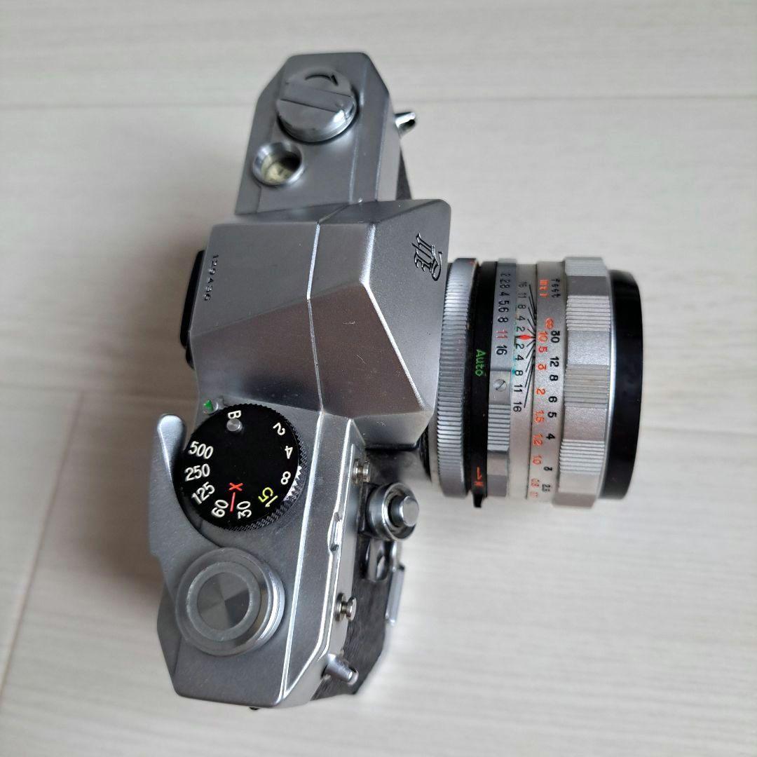 ペトリ　PETRI 　35mmフィルム一眼レフ　カメラ　ケース付き　ジャンク品