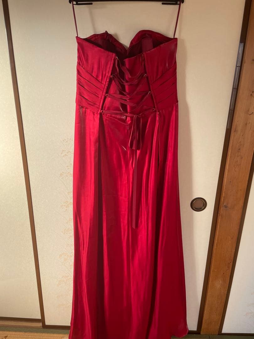 AIMER 赤 ロングドレス 13