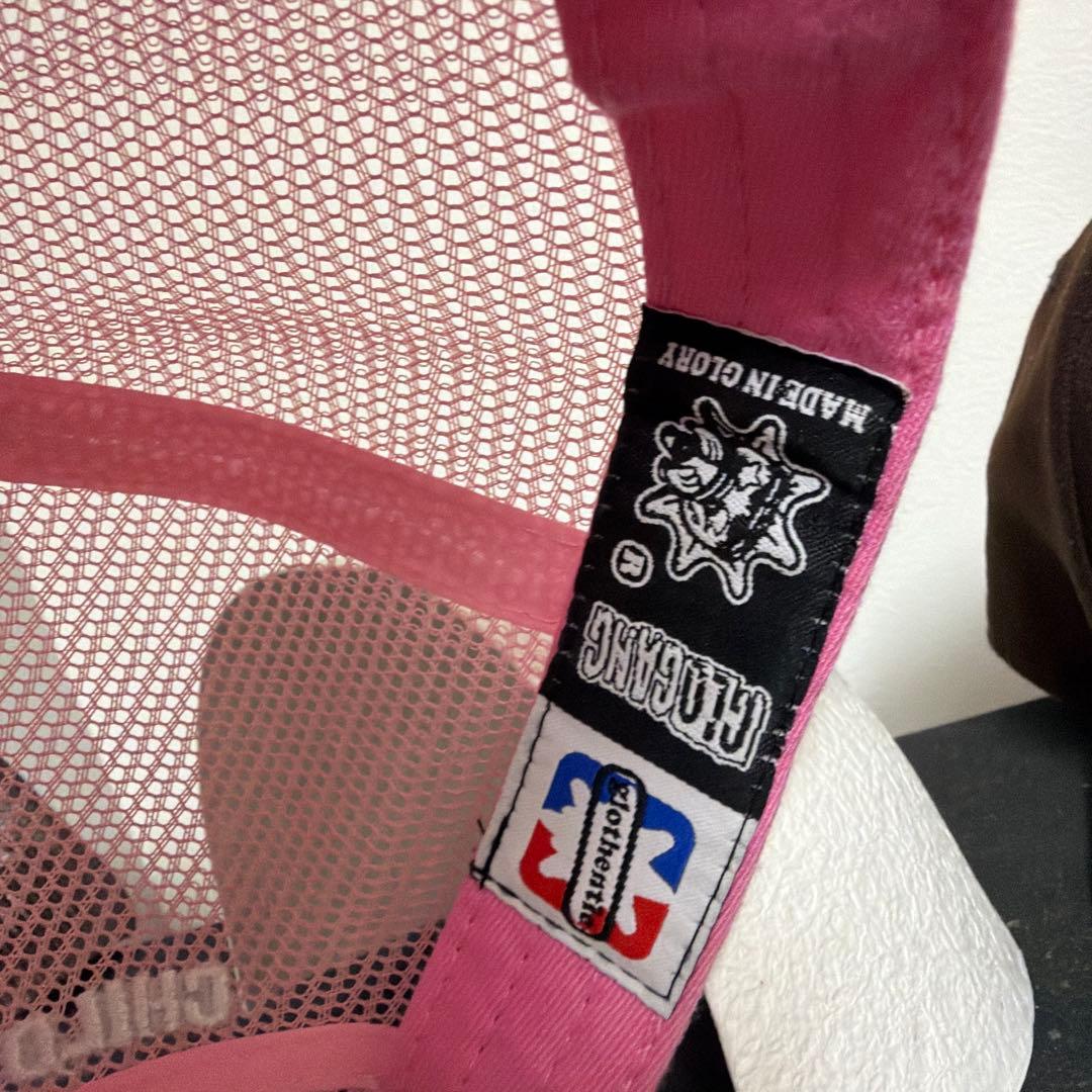 GLO GANG トラッカーハット ピンク グローギャング キャップ