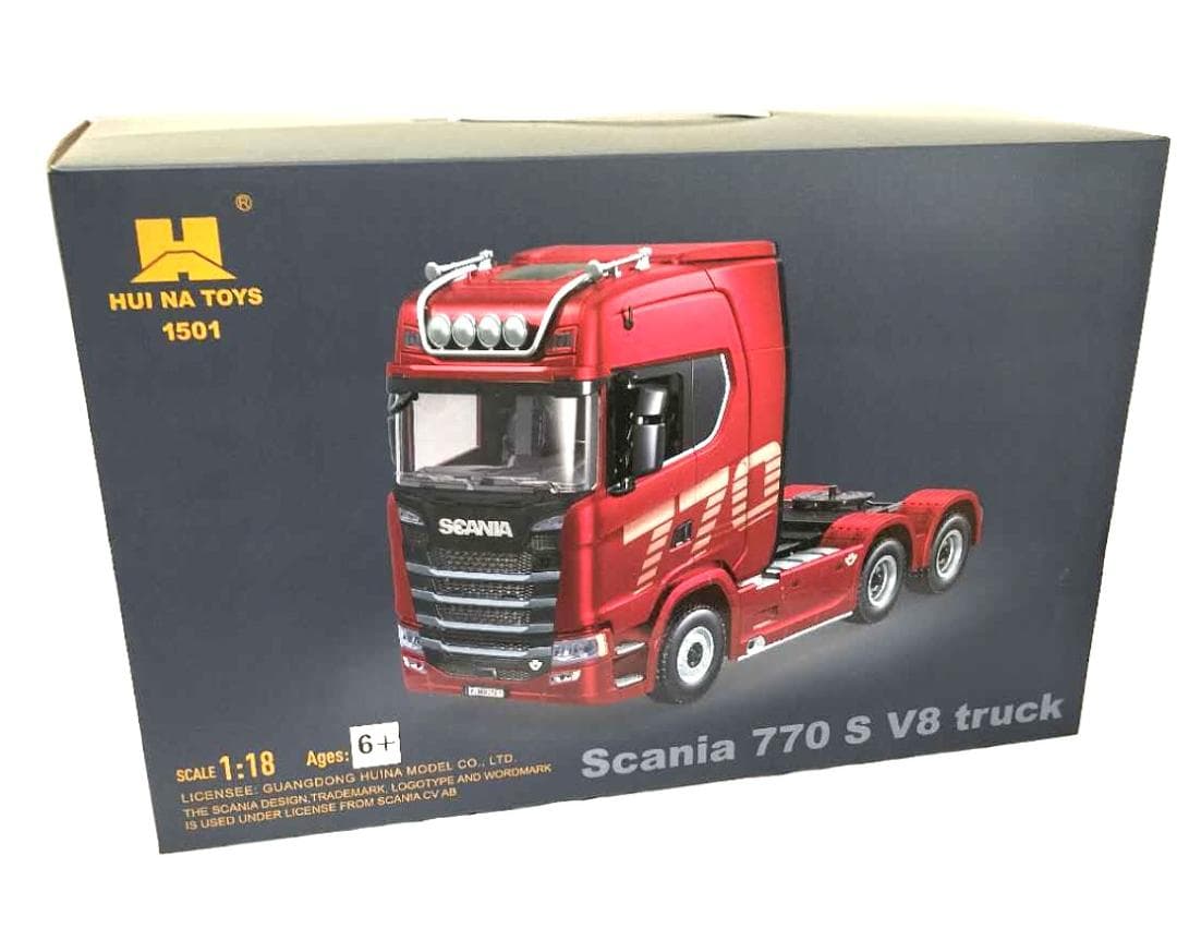 1/18　SCANIA 770 ラジコントラック トレーラー付き