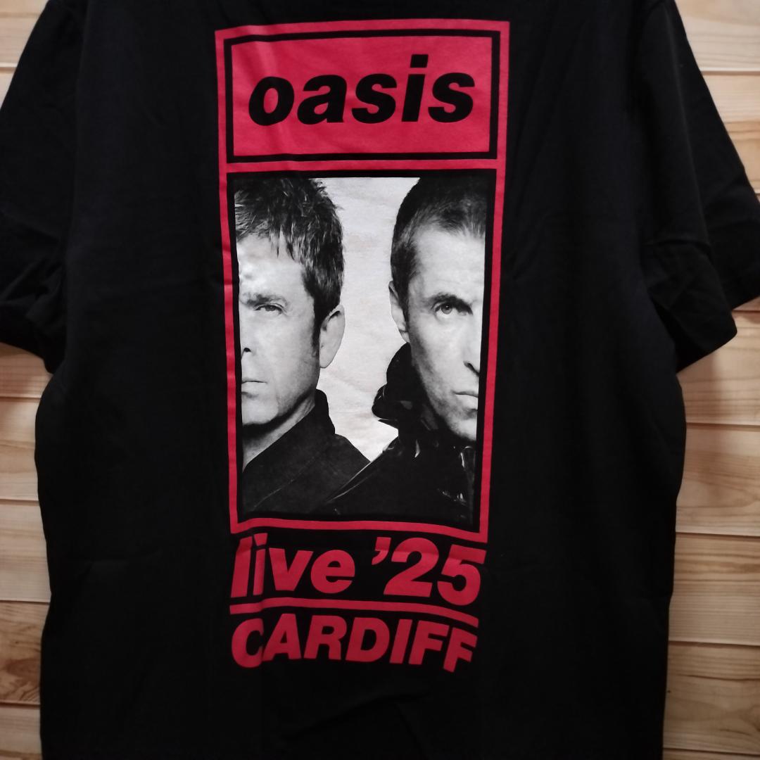 Oasis 2025 カーディフ Cardiff ツアー Tシャツ オアシス