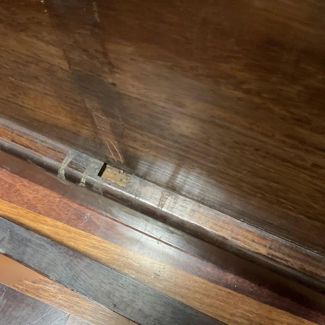 唐木製、シンプル座卓、紫檀、アンティーク