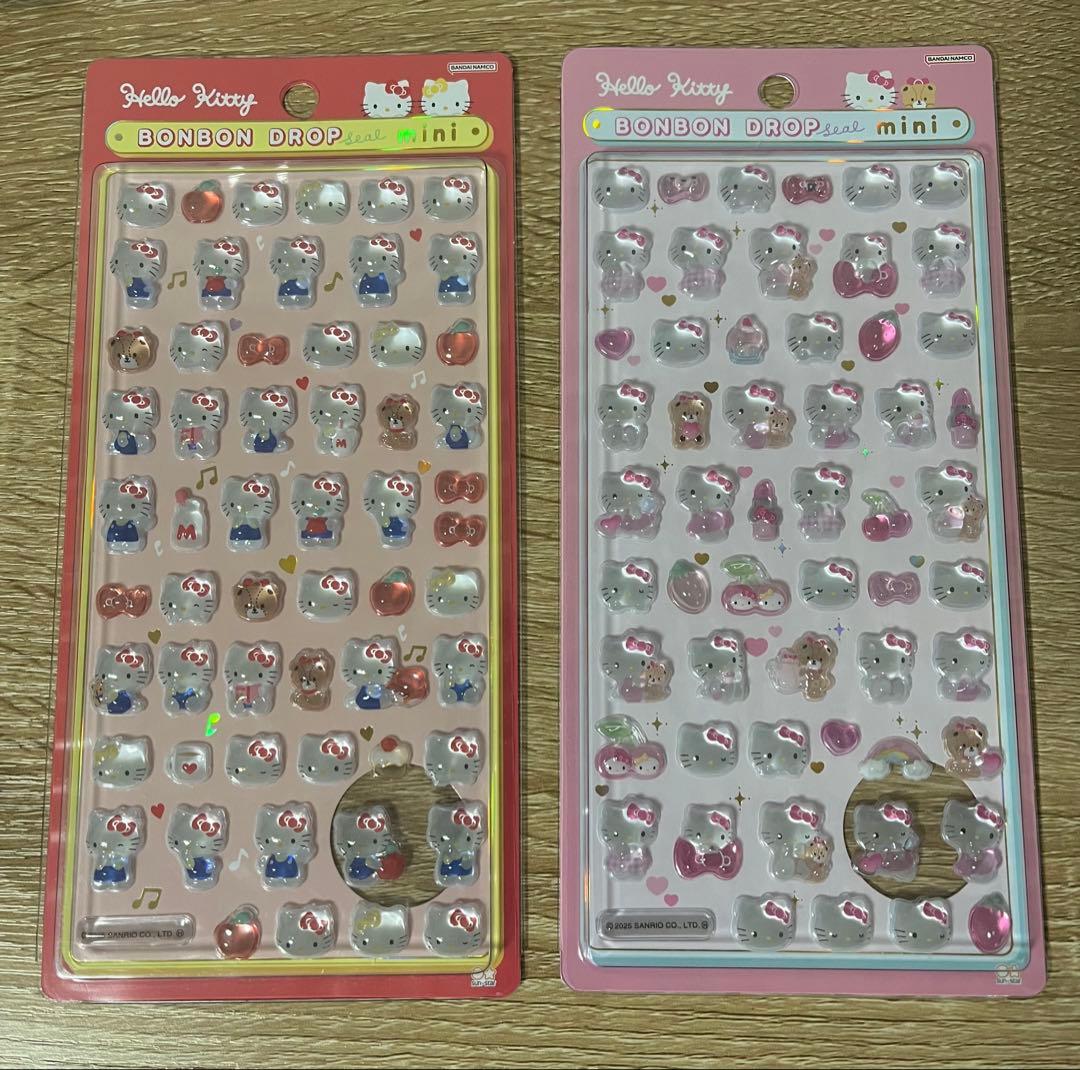 【正規品】サンリオ　ボンボンドロップシールミニ　8種類セット　コンプリート